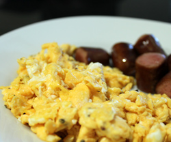 Røræg (scrambled eggs) opskrift