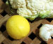 Blomkål med citron og hvidløg