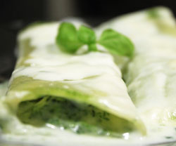 Cannelloni med spinatopskrift