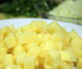 Kartoffel og pasta suppe med pesto opskrift