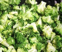 Kylling og broccoli i ostesovs
