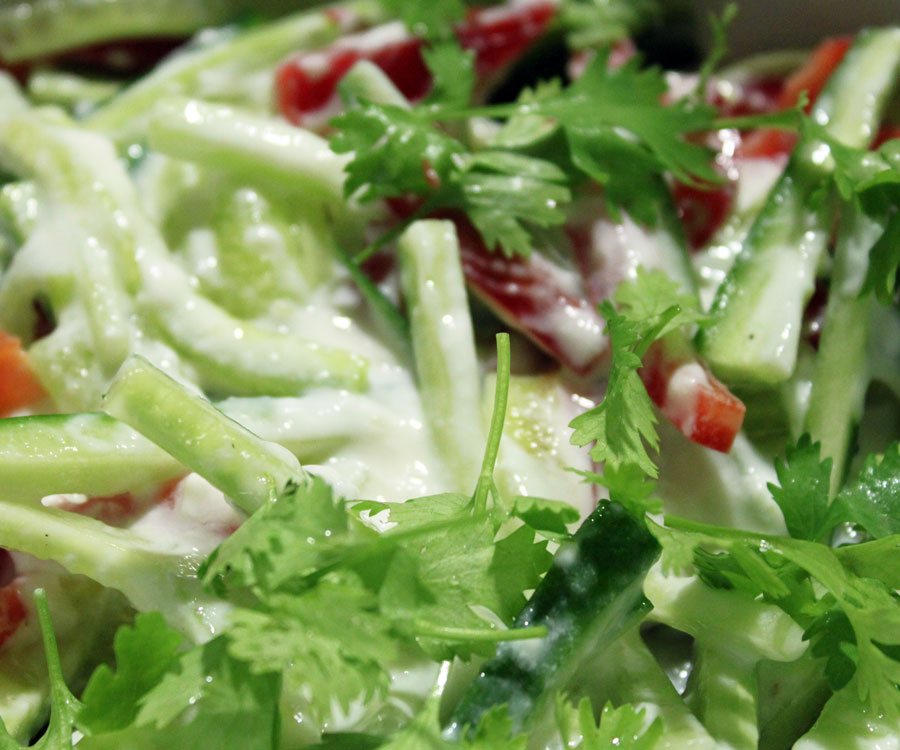 Agurksalat opskrift