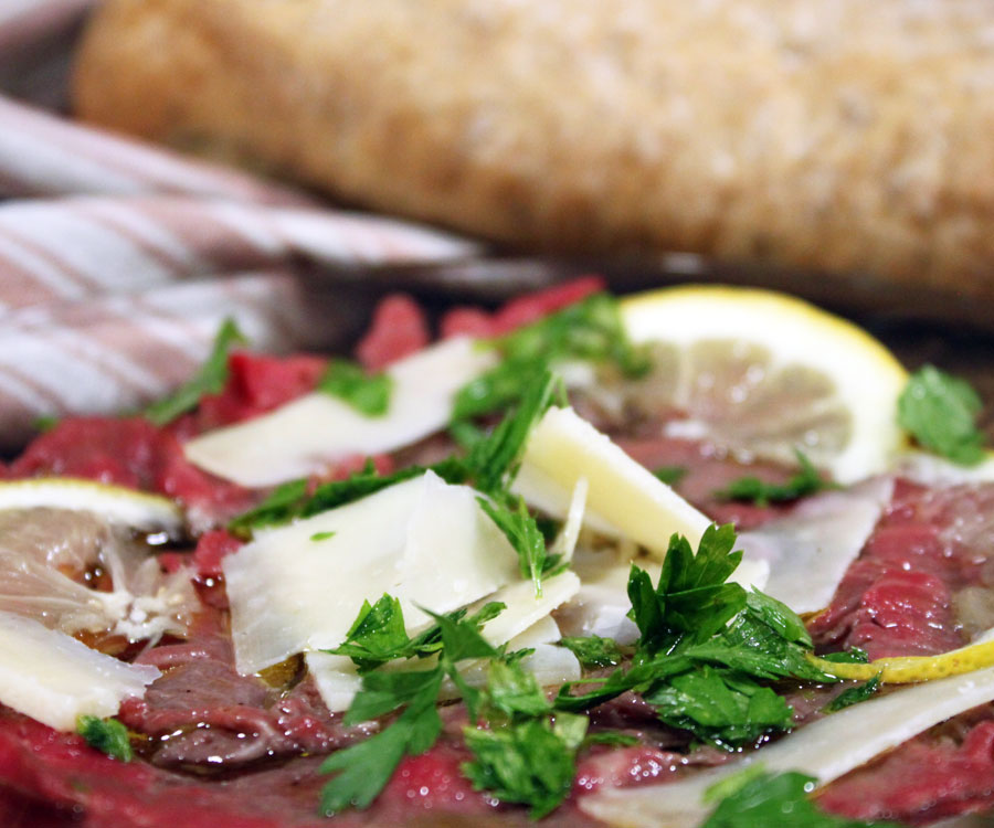 Hjemmelavet carpaccio opskrift