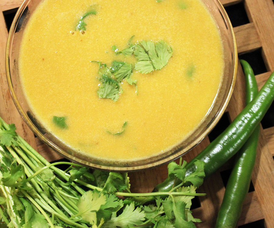 Indisk Mulligatawny suppe