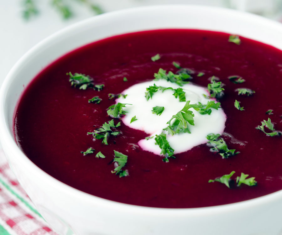 Rødbedesuppe opskrift