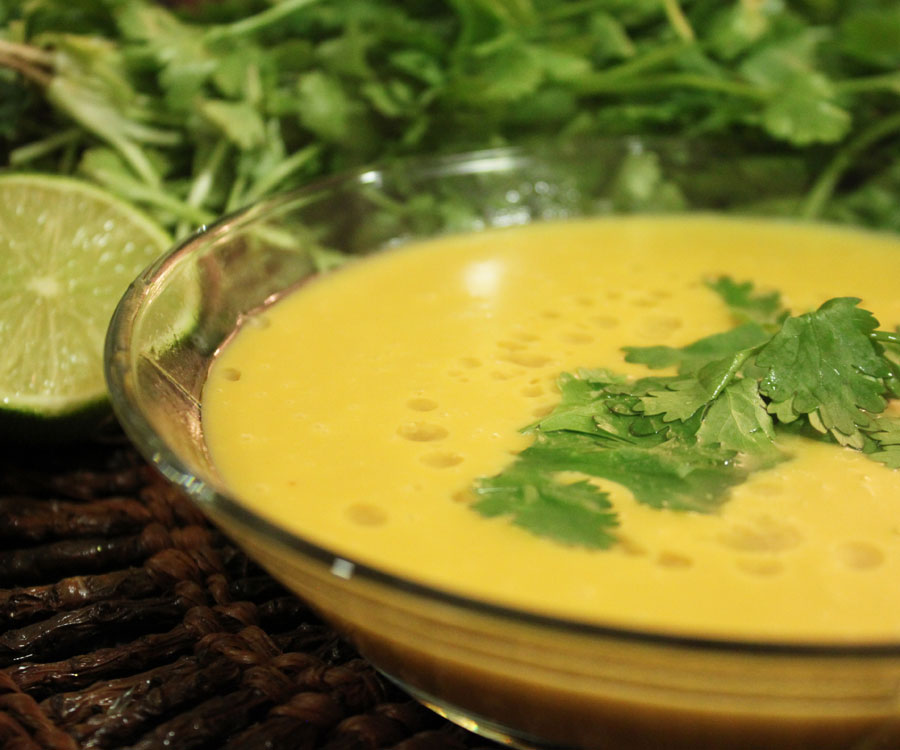 Thai linse-gulerod suppe opskrift