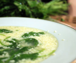 Stracciatella Suppe